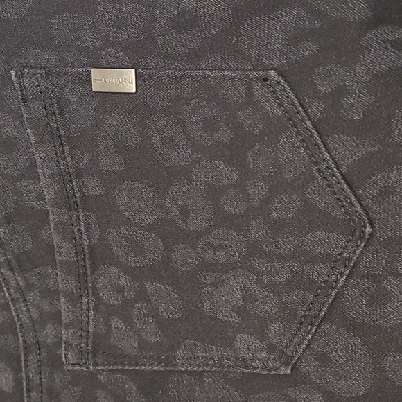 Black Leopard skinny jeans size 10 - Picture 7 of 8